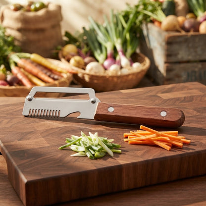 Multi-Functional Wooden Handle Kitchen Peeler Set